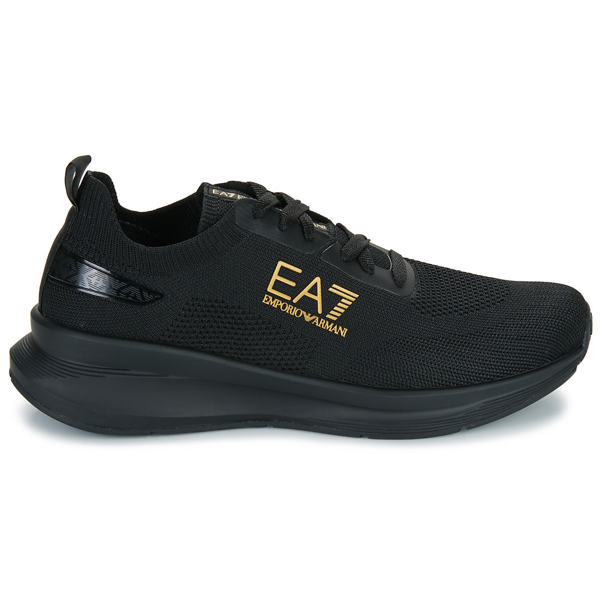 Sneakers basse Donna Emporio Armani EA7  MAVERICK KNIT  Nero