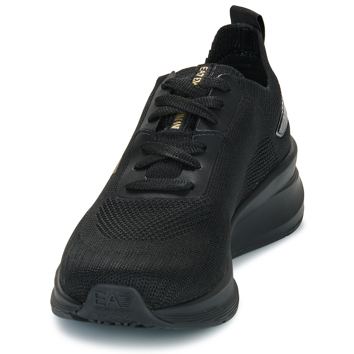 Sneakers basse Donna Emporio Armani EA7  MAVERICK KNIT  Nero