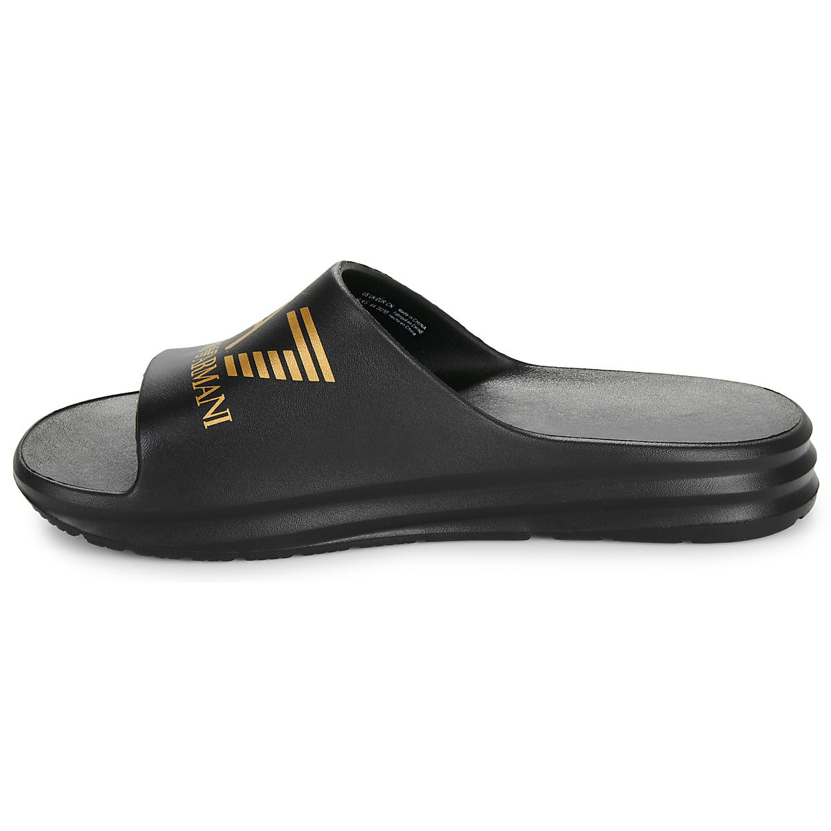 ciabatte Uomo Emporio Armani EA7  CRUSHER DISTANCE SLIDE  Nero