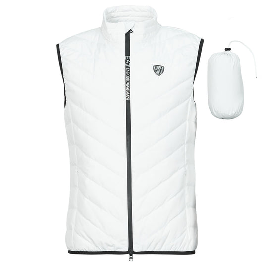 Piumino Uomo Emporio Armani EA7  PREMIUM SHIELD DOWN WAISTCOAT  Bianco