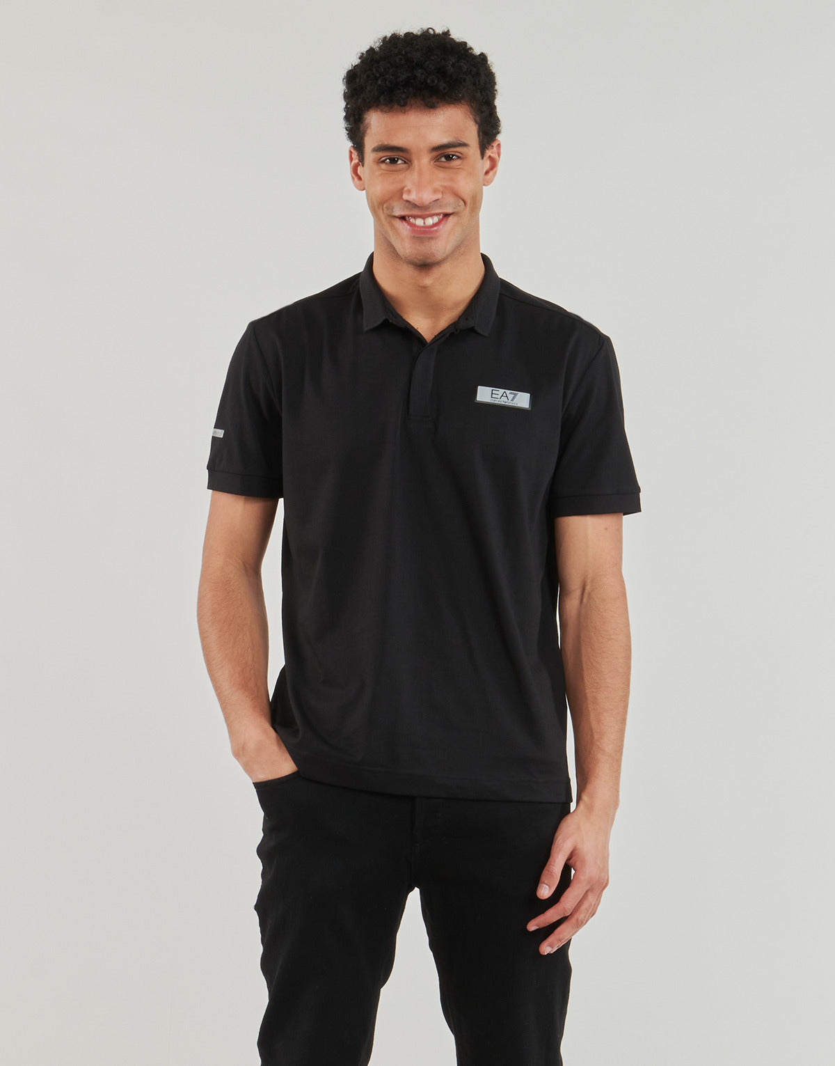 Polo Uomo Emporio Armani EA7  POLO SHIRT3DPF06  Nero