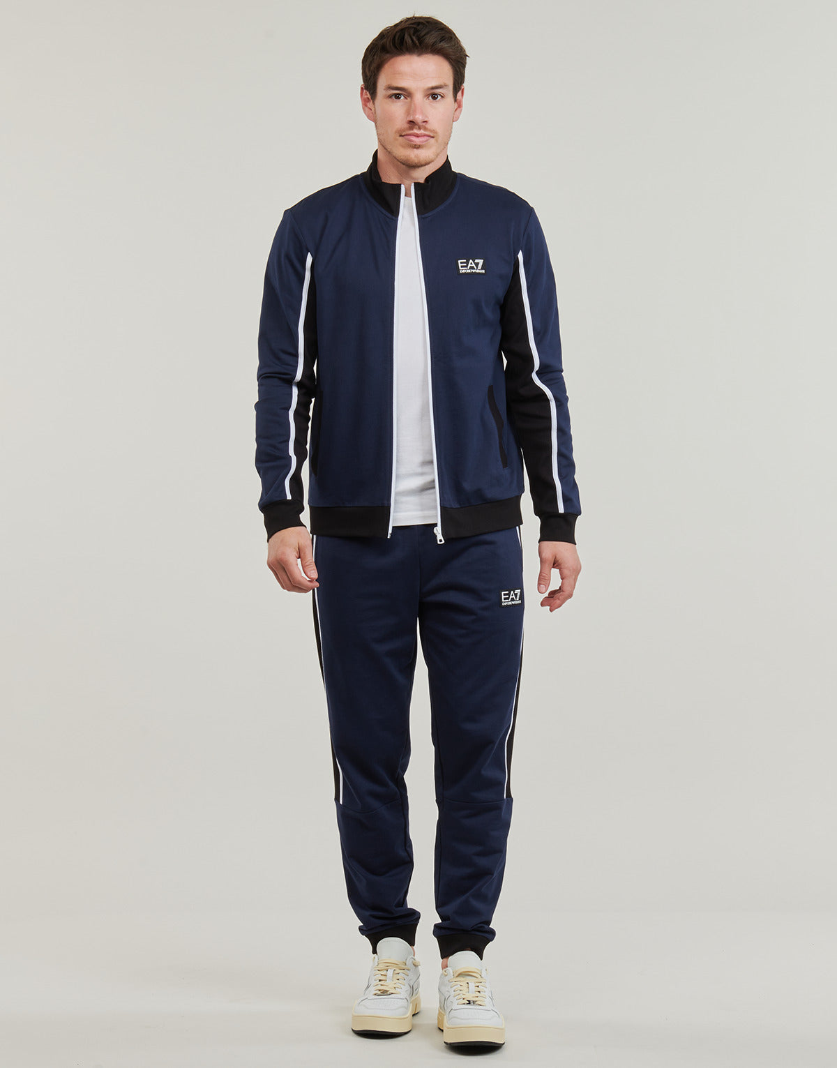 Tuta Uomo Emporio Armani EA7  TRACKSUIT 3DPV73  Blu