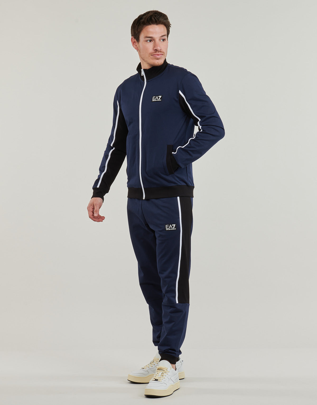 Tuta Uomo Emporio Armani EA7  TRACKSUIT 3DPV73  Blu