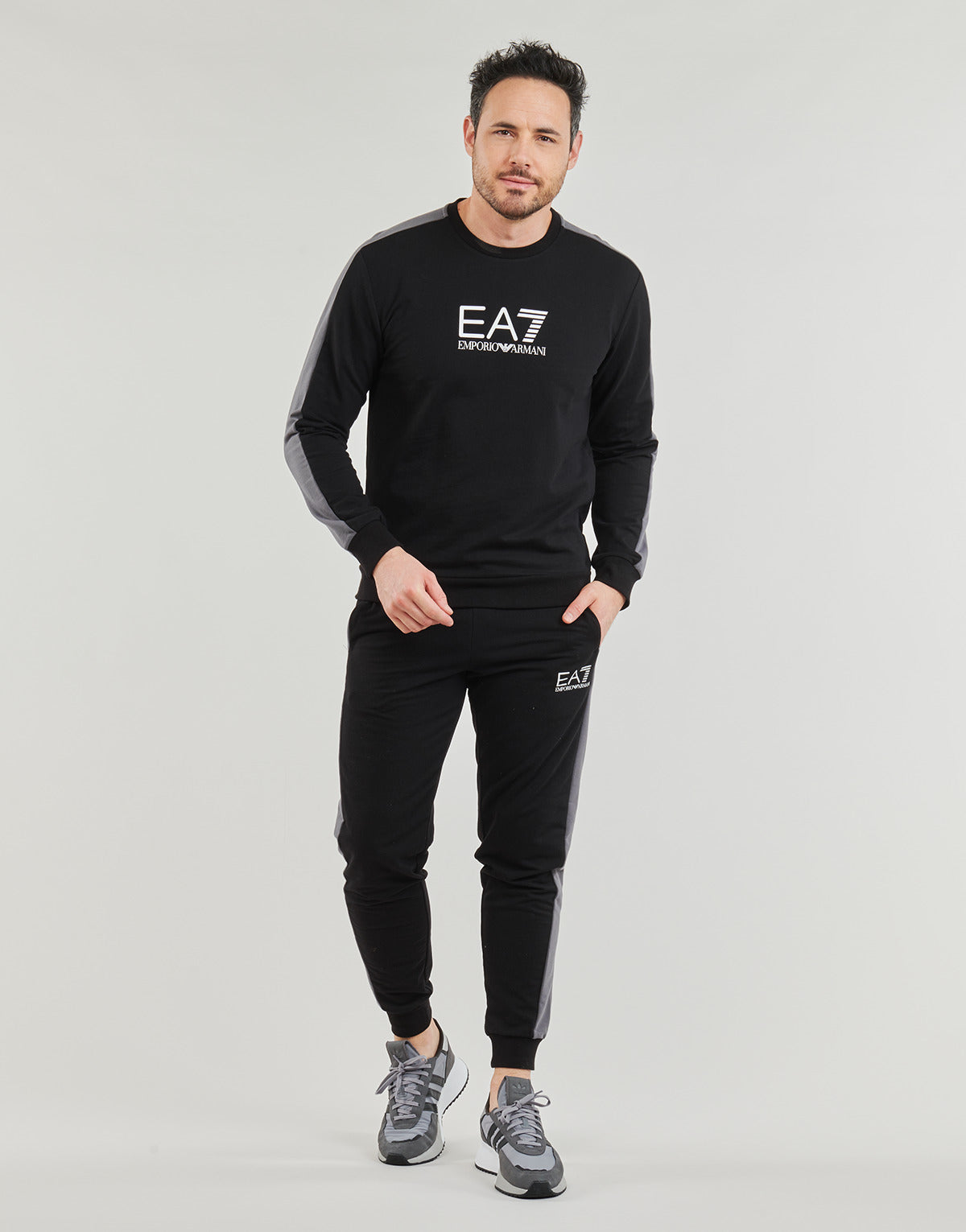 Tuta Uomo Emporio Armani EA7  TRACKSUIT 3DPV09  Multicolore