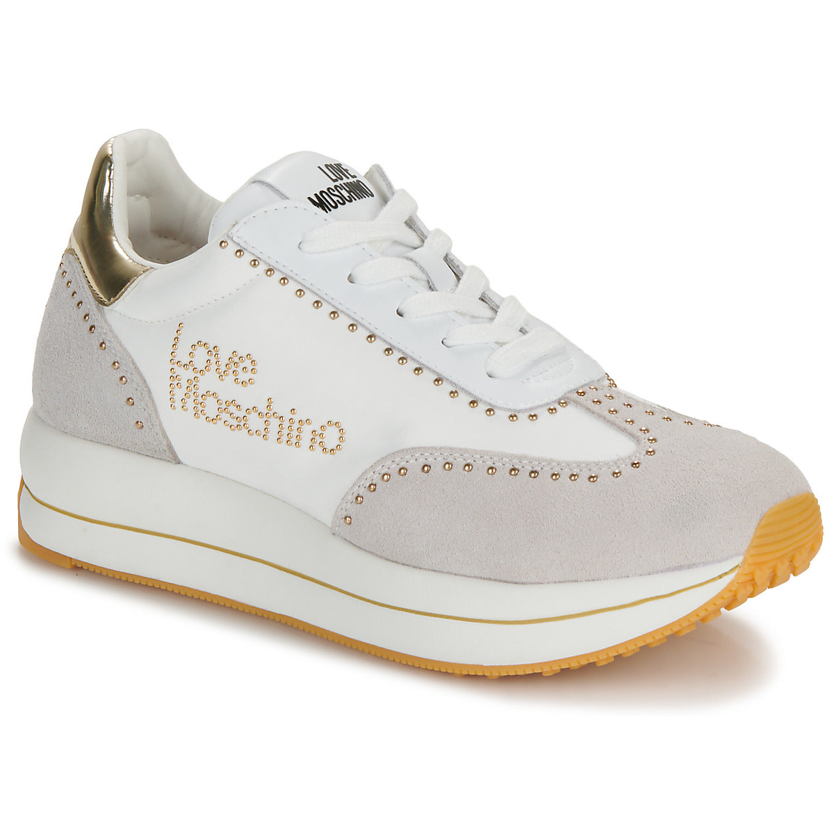 Sneakers basse Donna Love Moschino  DAILY RUNNING  Nero