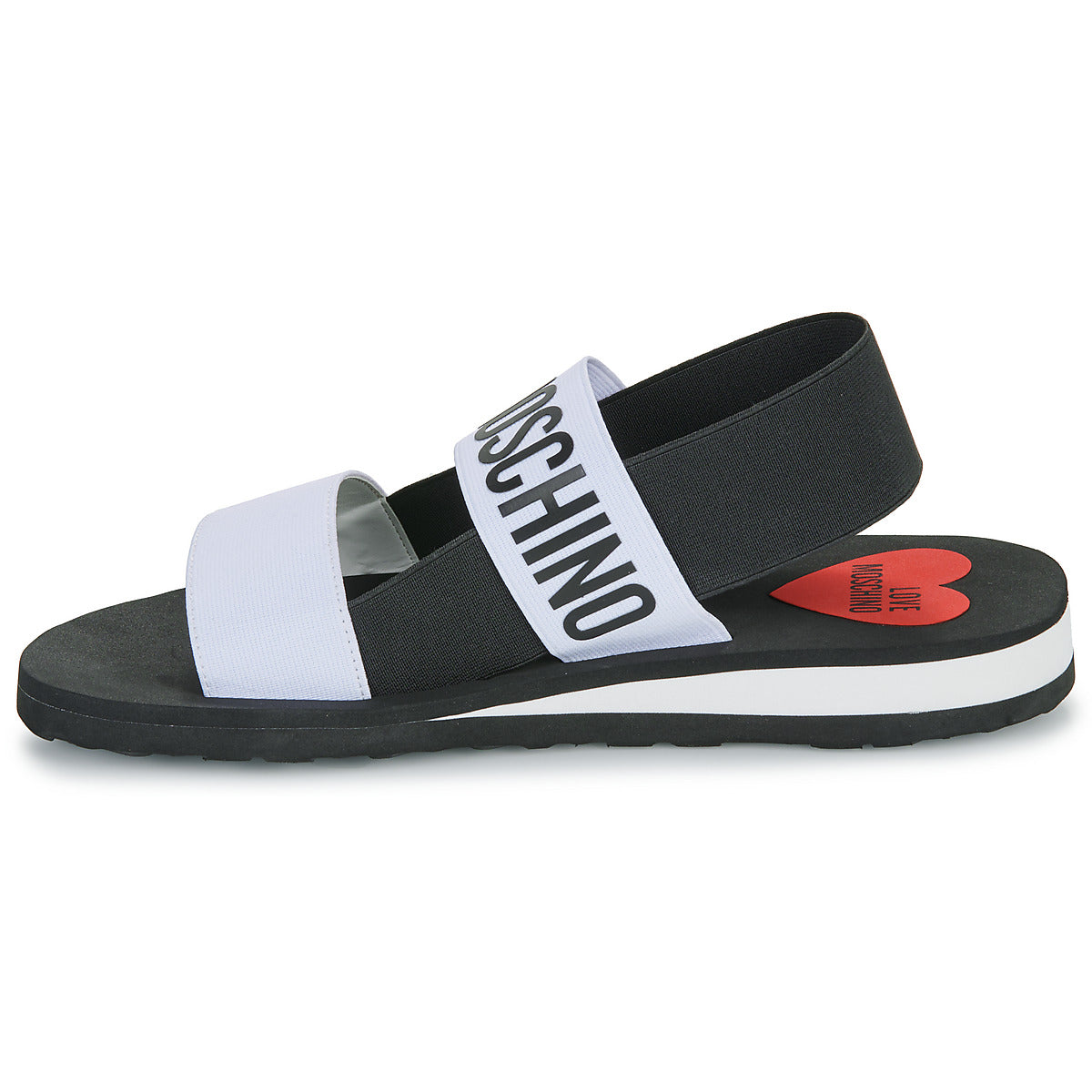 Sandali Donna Love Moschino  ELASTIC  Nero