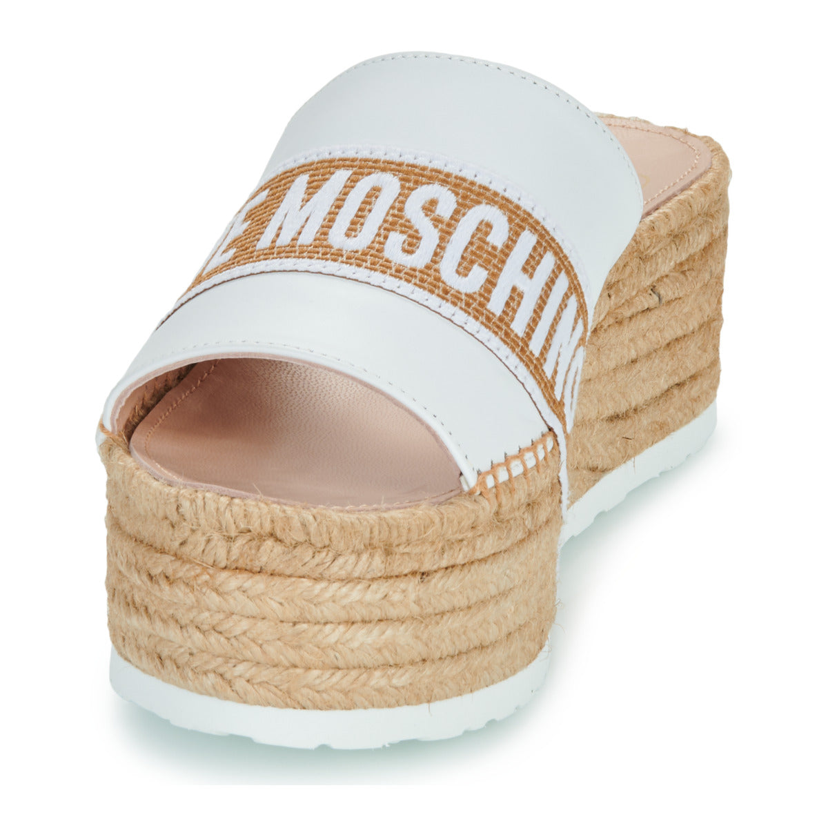 Scarpe Donna Love Moschino  MULE RIBBON  Bianco