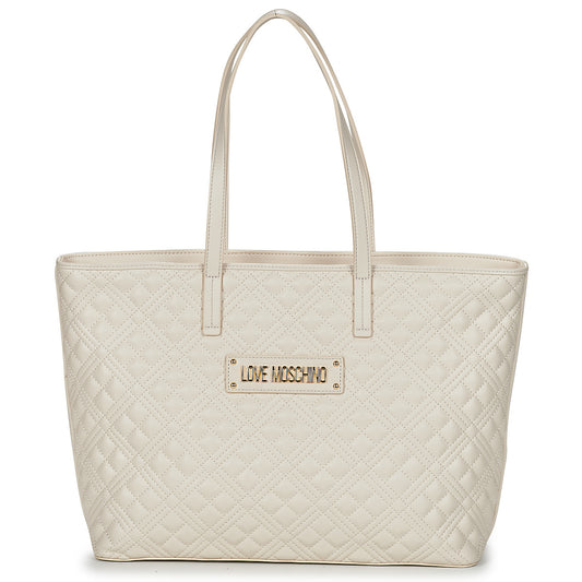 Borsa Shopping Donna Love Moschino  QUILTED BAG JC4166  Beige