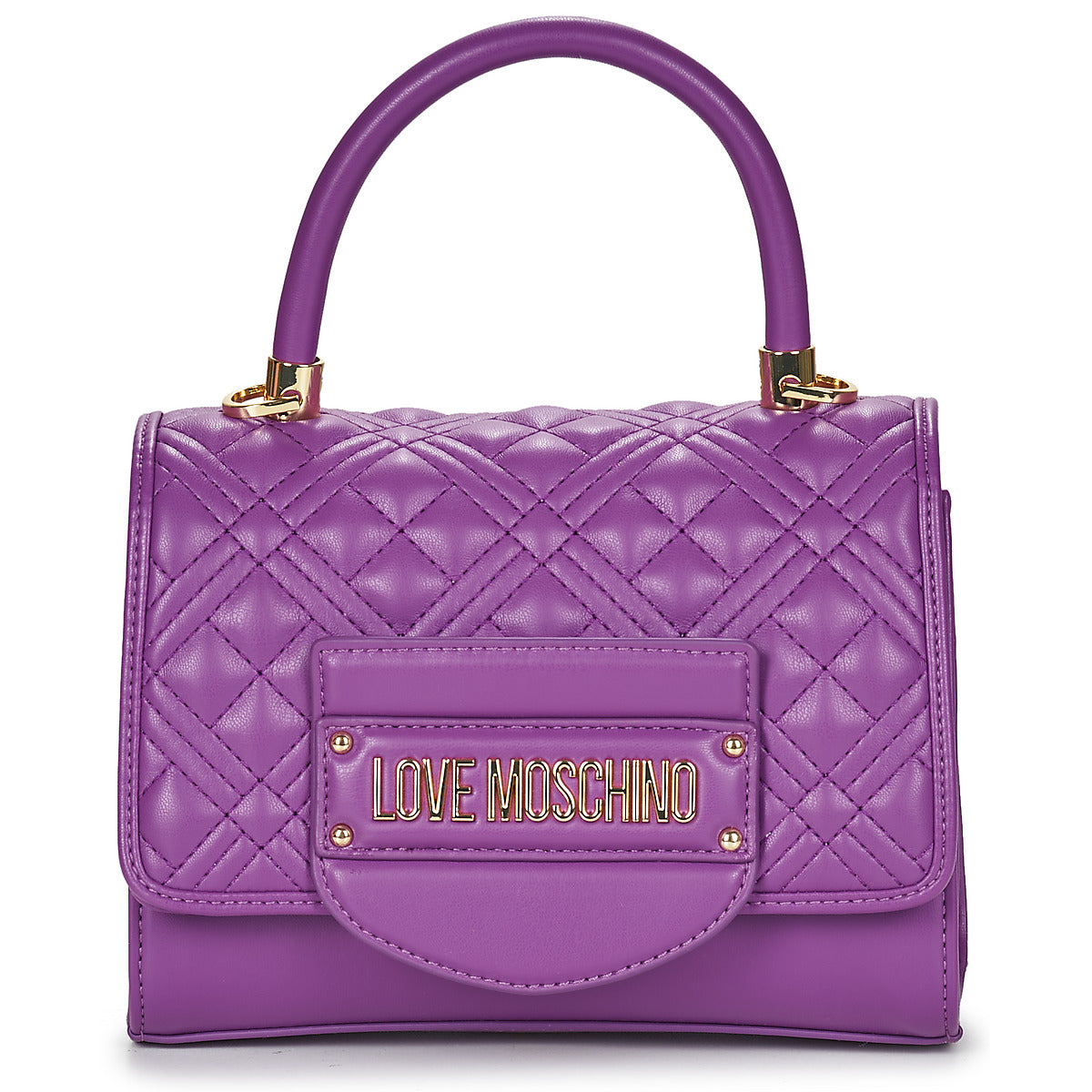 Borsette Donna Love Moschino  QUILTED TAB  Viola