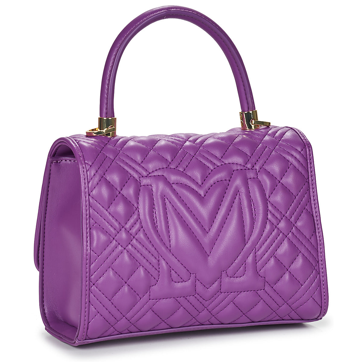 Borsette Donna Love Moschino  QUILTED TAB  Viola