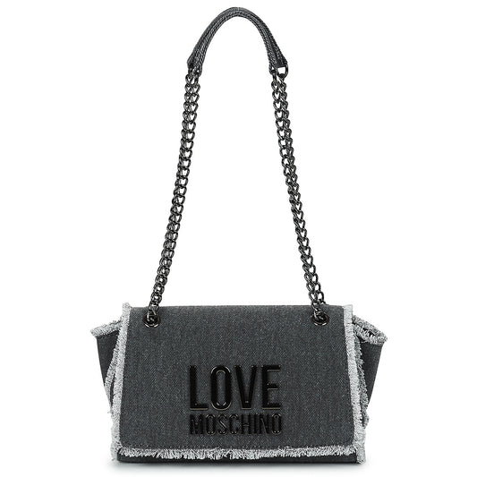 Borsa a spalla Donna Love Moschino  DENIM JC4371PP0I  Grigio