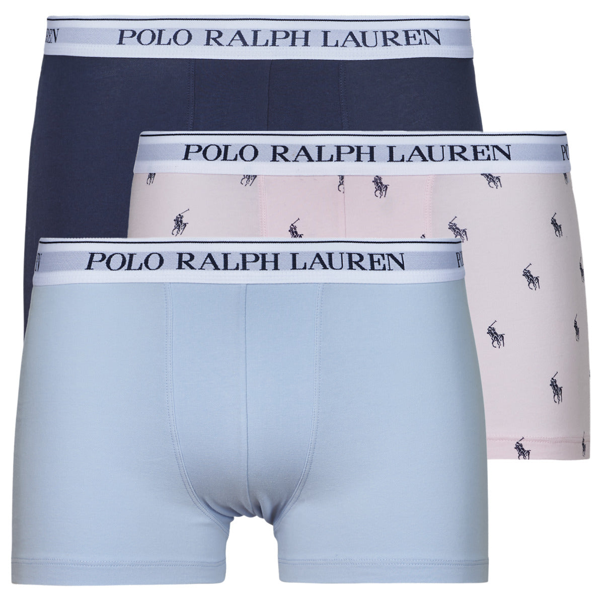 Boxer Uomo Polo Ralph Lauren  CLSSIC TRUNK-3 PACK-TRUNK  Multicolore