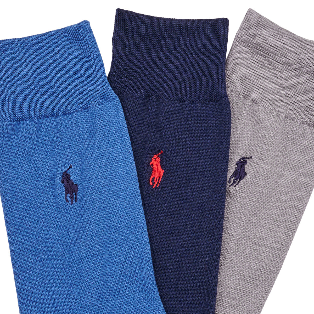 Calzini Donna Polo Ralph Lauren  84023PK-MERC 3PK-CREW SOCK-3 PACK  Multicolore