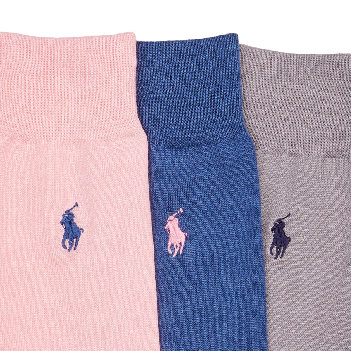 Calzini Donna Polo Ralph Lauren  84023PK-MERC 3PK-CREW SOCK-3 PACK  Multicolore