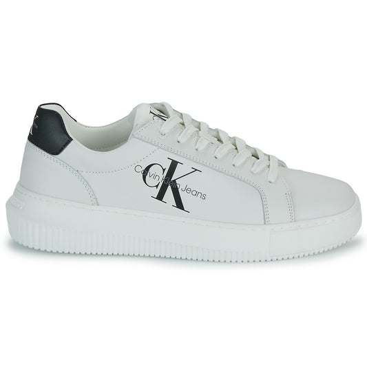 Sneakers basse Donna Calvin Klein Jeans  CHUNKY CUPSOLE MONO LTH  Bianco