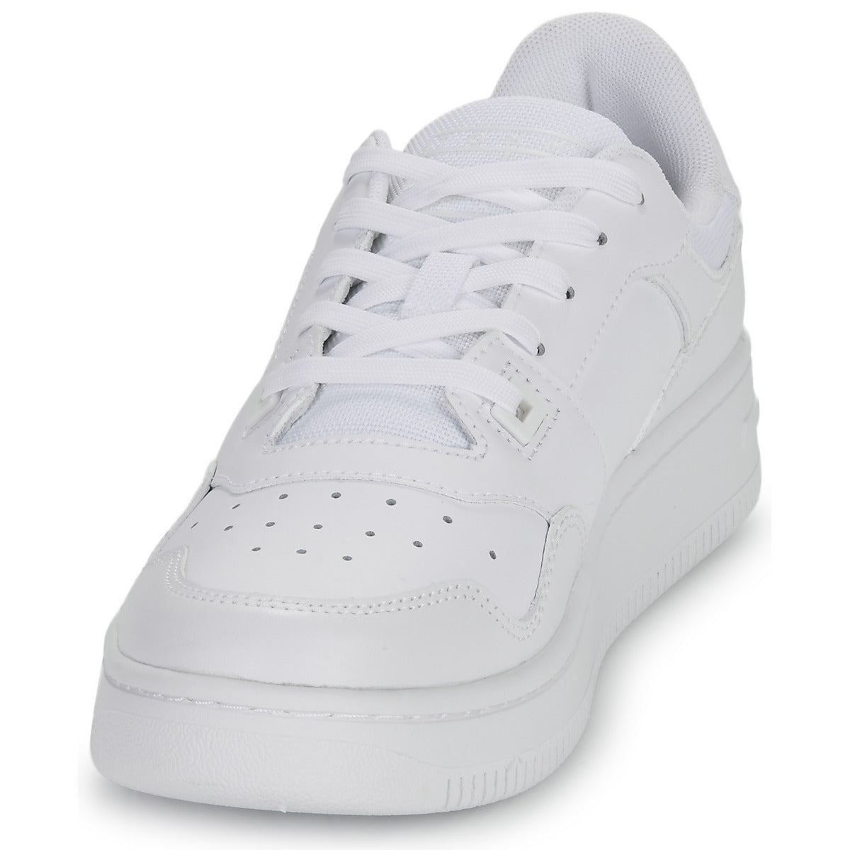 Sneakers basse Donna Tommy Jeans  TJW RETRO BASKET ESS  Bianco