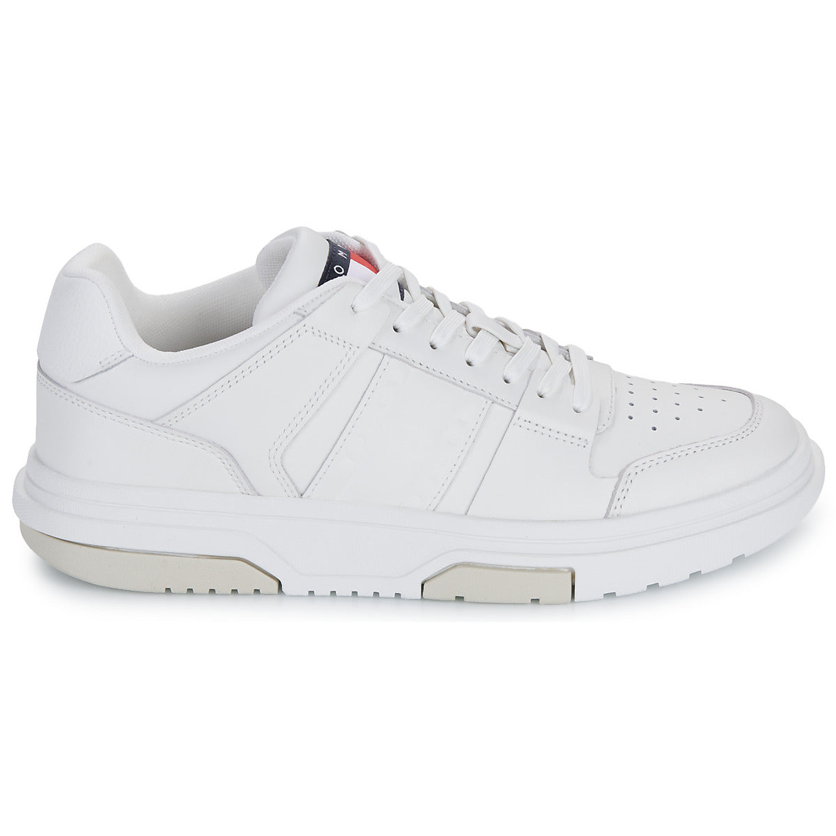 Sneakers basse Donna Tommy Jeans  THE BROOKLYN LEATHER  Bianco