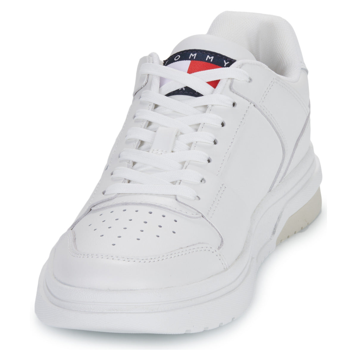 Sneakers basse Donna Tommy Jeans  THE BROOKLYN LEATHER  Bianco