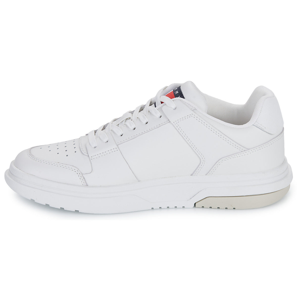 Sneakers basse Donna Tommy Jeans  THE BROOKLYN LEATHER  Bianco