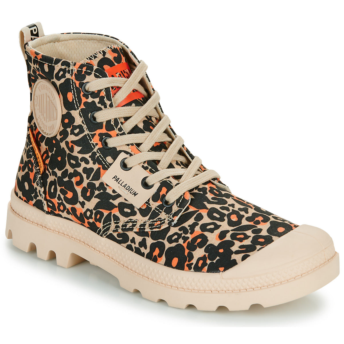 Sneakers alte Donna Palladium  PAMPA HI WILD  Beige