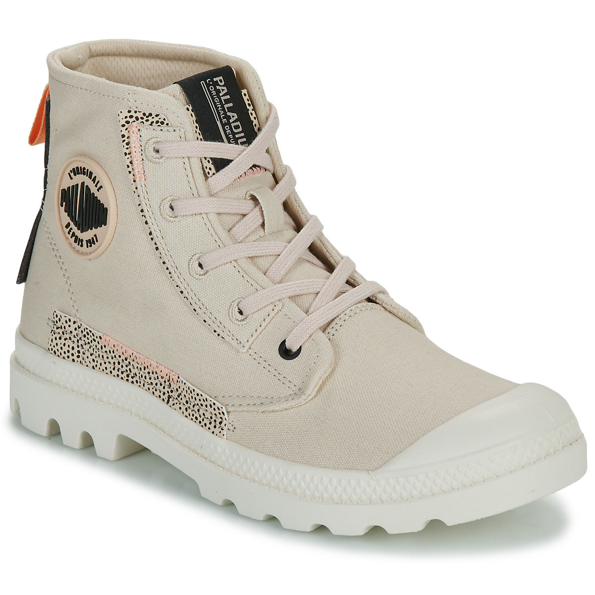 Sneakers alte Donna Palladium  PAMPA UNDERLAYER  Beige