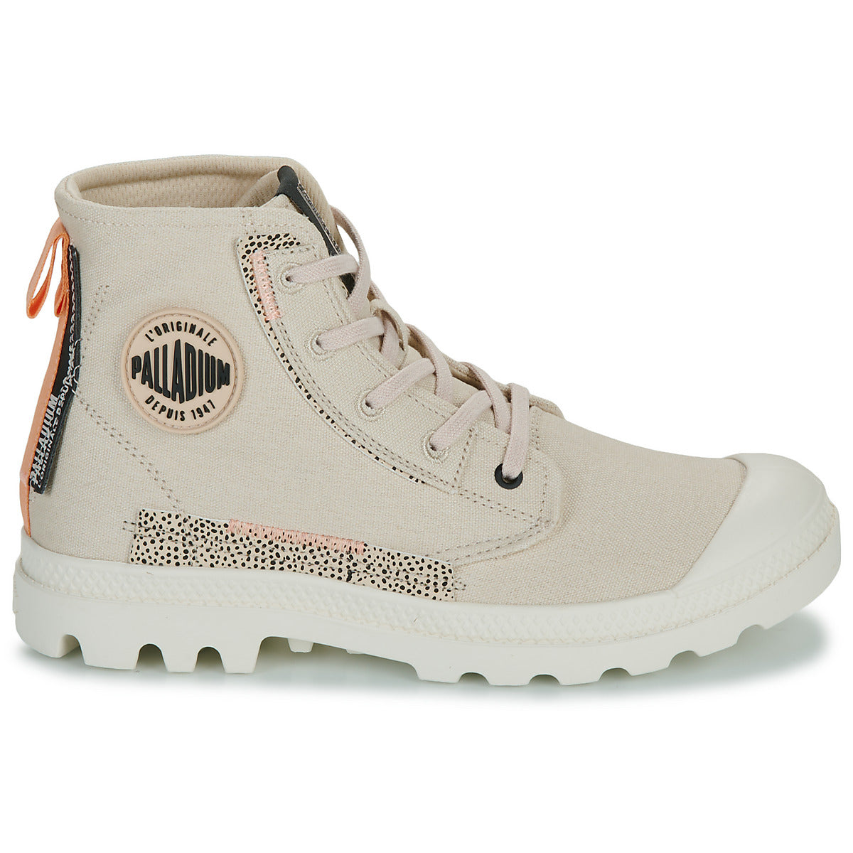 Sneakers alte Donna Palladium PAMPA UNDERLAYER Beige