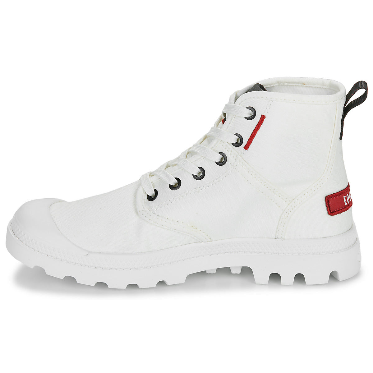 Sneakers alte Donna Palladium  PAMPA HI PATCH  Bianco