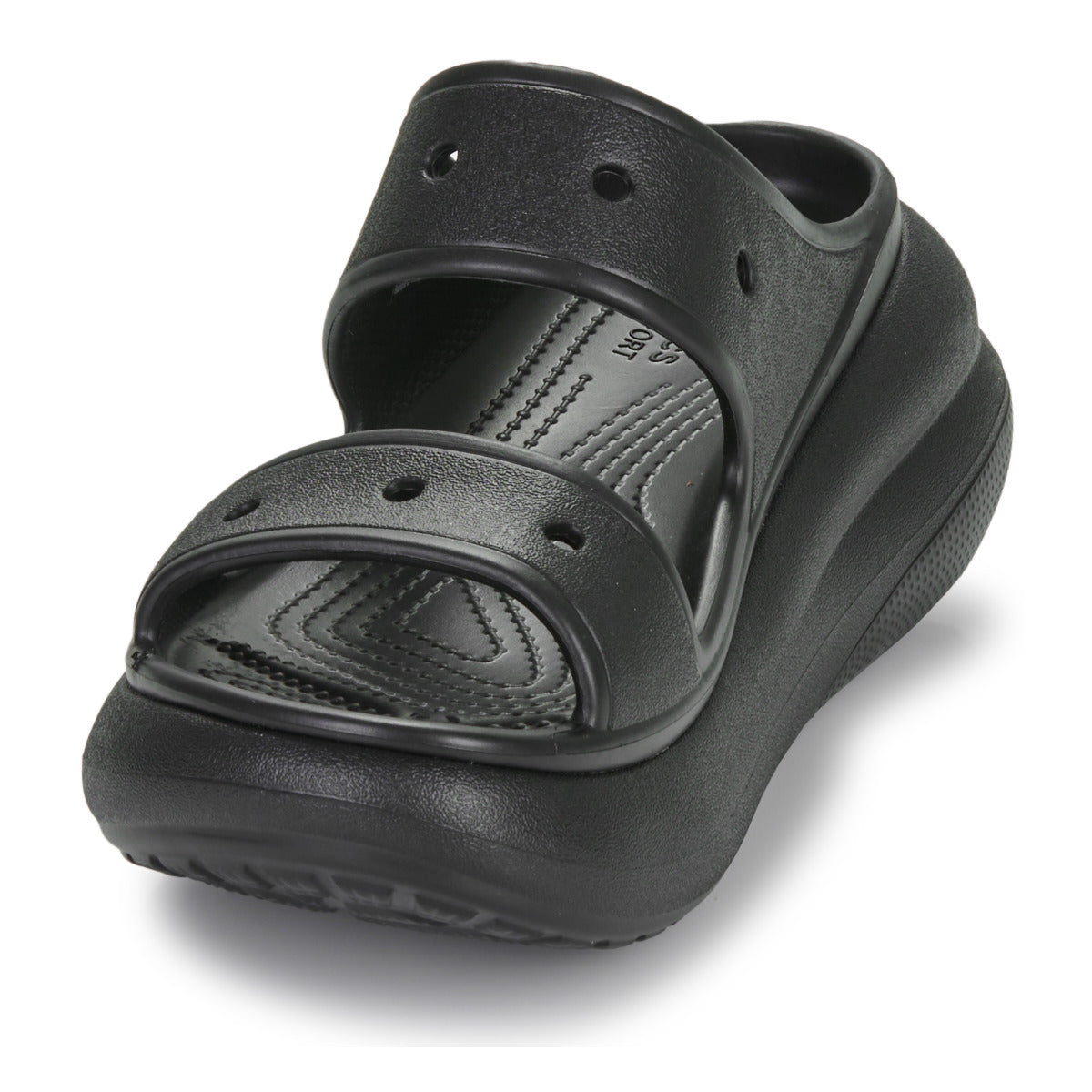 Scarpe Donna Crocs  Crush Sandal  Nero