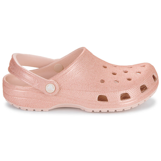 Scarpe Donna Crocs  Classic Glitter Clog  Rosa