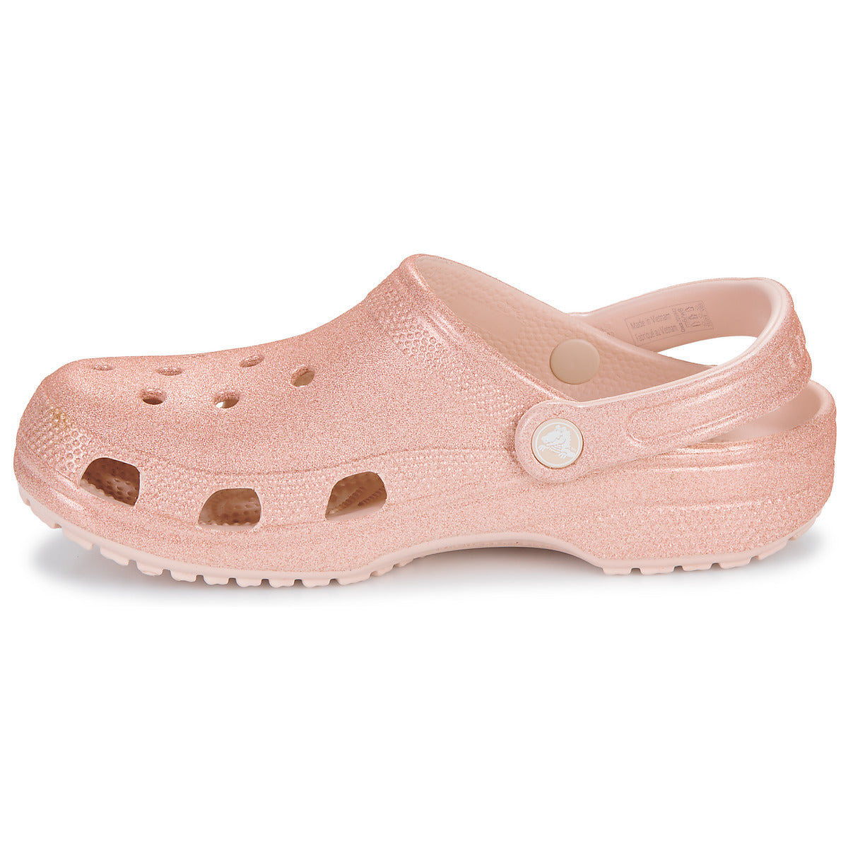 Scarpe Donna Crocs  Classic Glitter Clog  Rosa