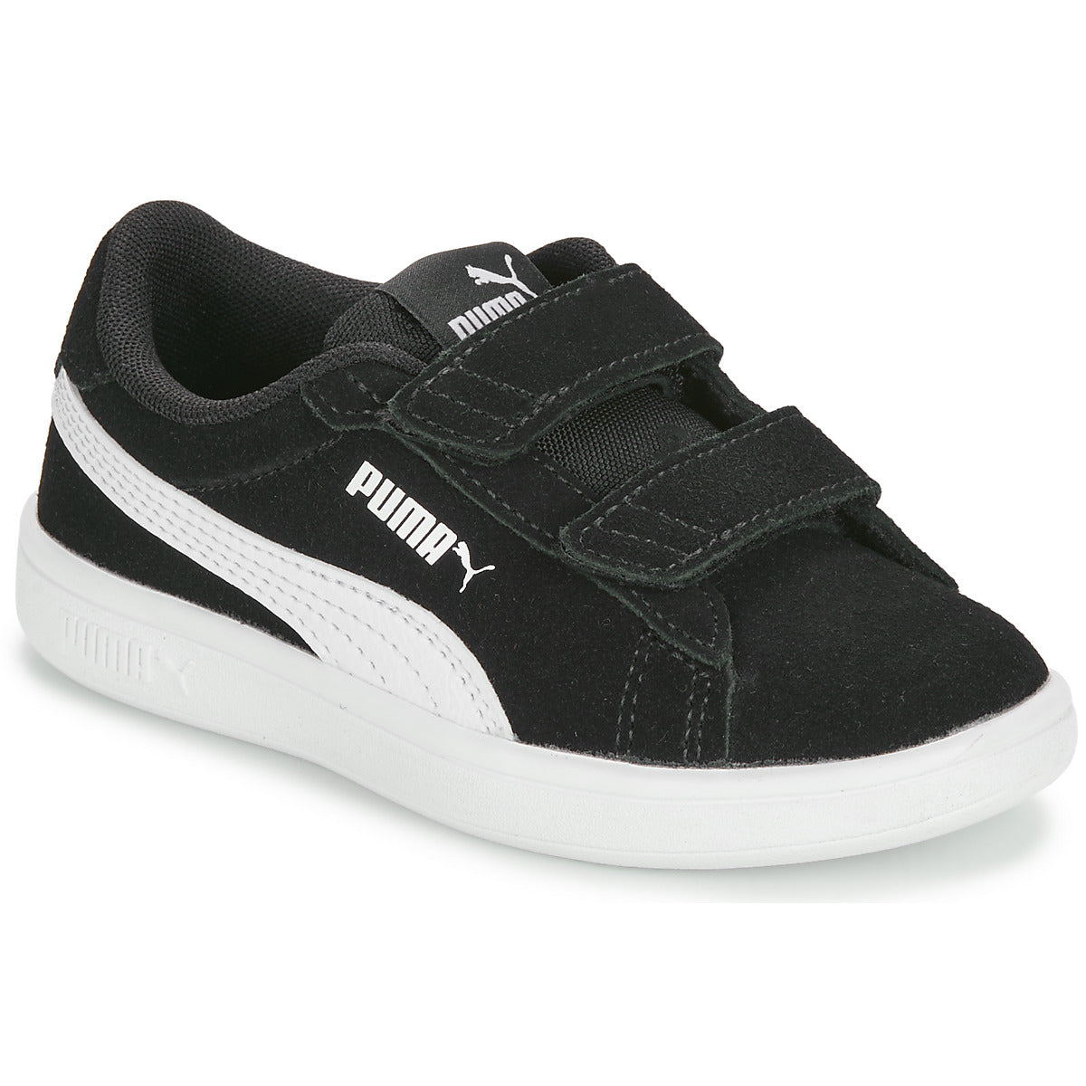 Scarpe bambini ragazzo Puma  SMASH 3.0 PS  Nero