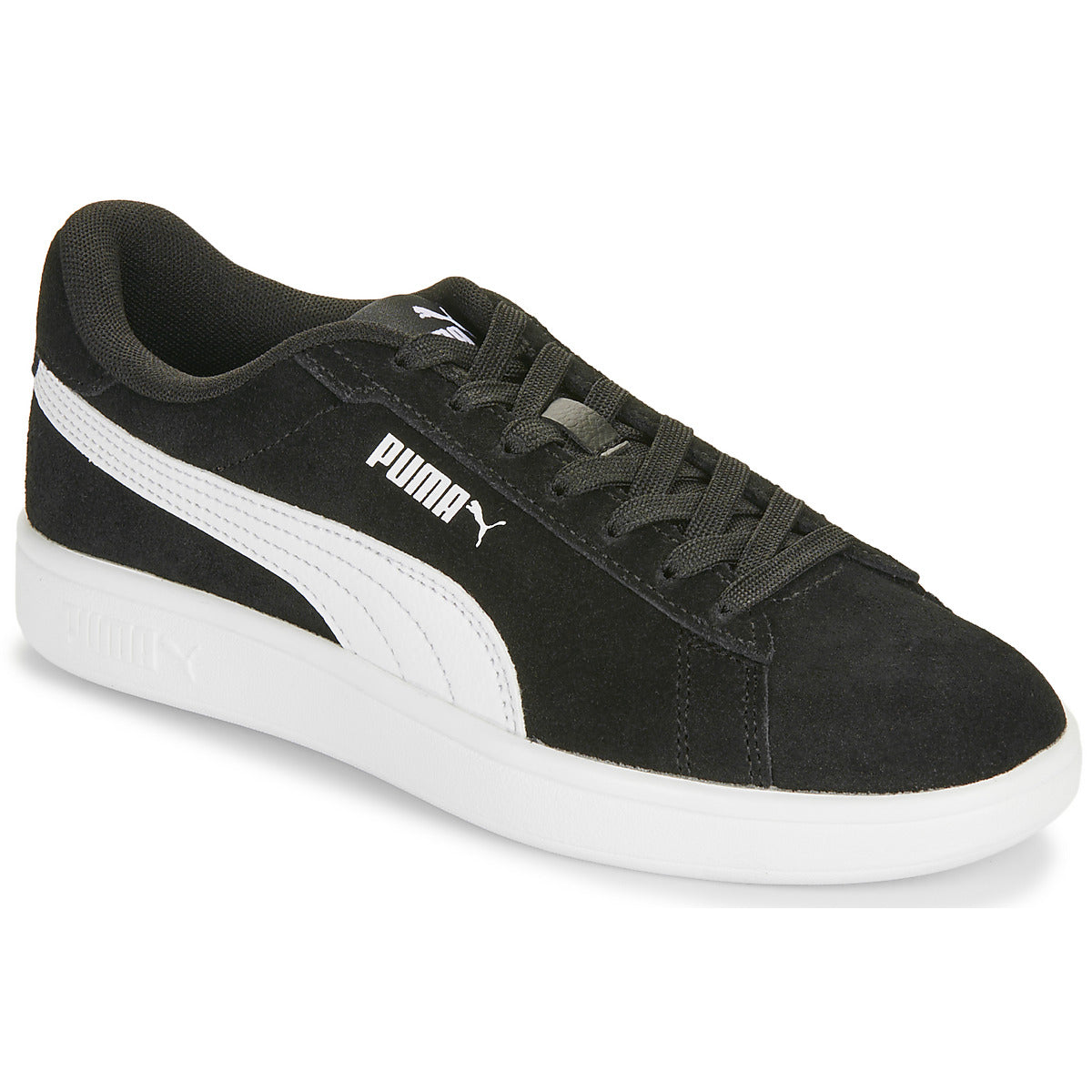 Scarpe bambini ragazzo Puma  SMASH 3.0 JR  Nero