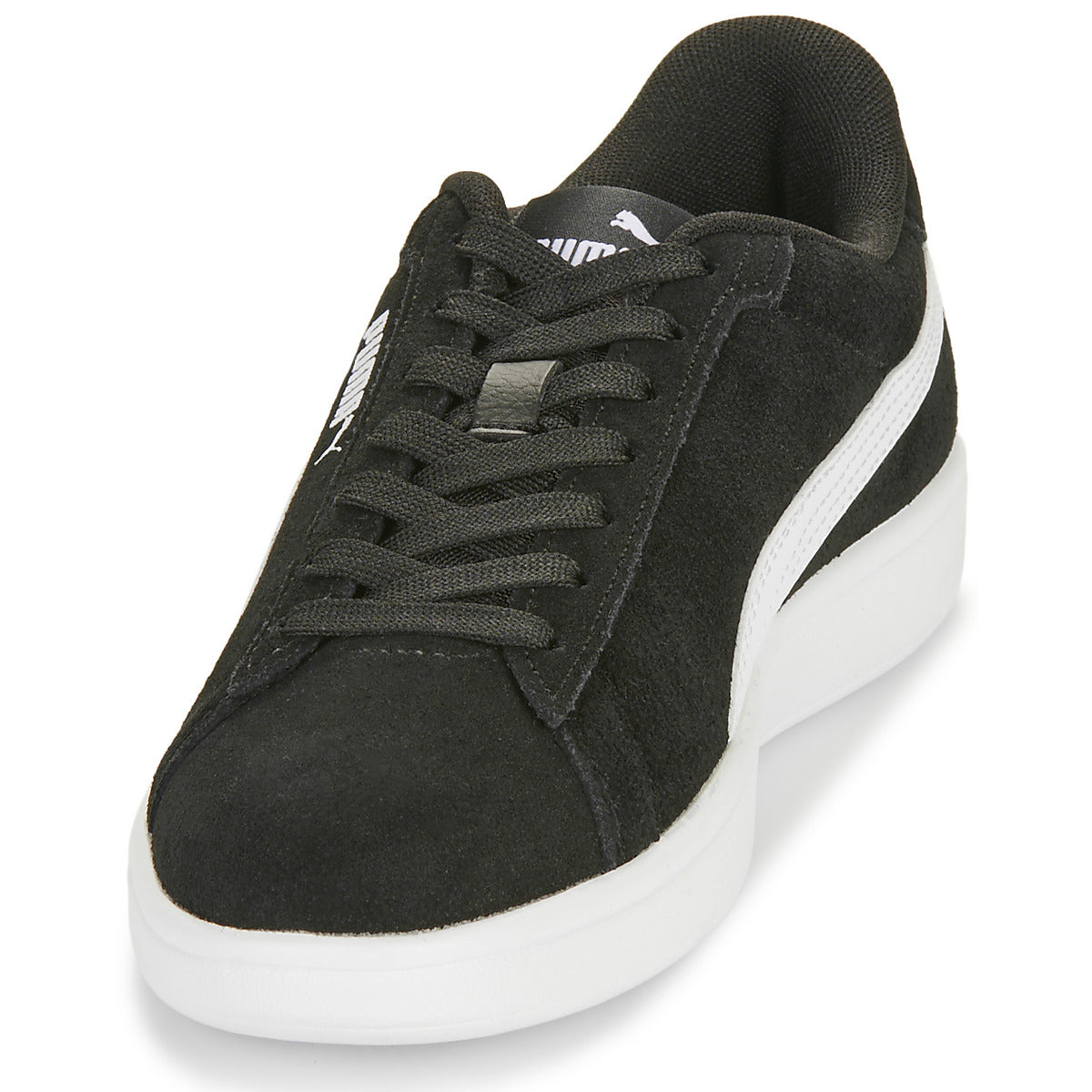 Scarpe bambini ragazzo Puma  SMASH 3.0 JR  Nero