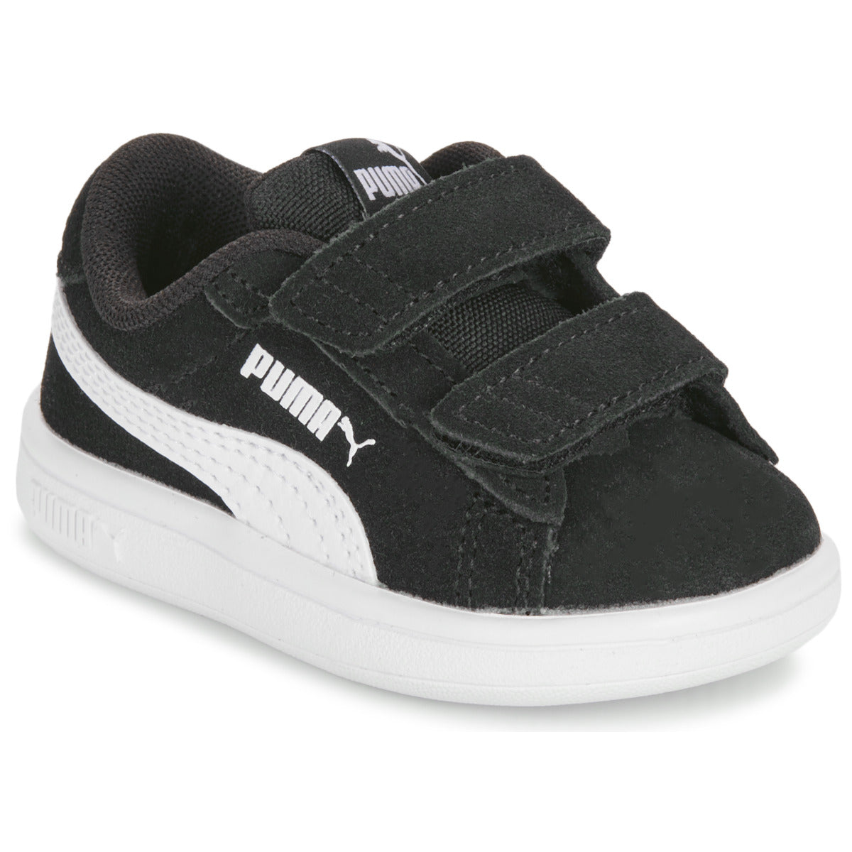 Scarpe bambini ragazzo Puma  SMASH 3.0 INF  Nero