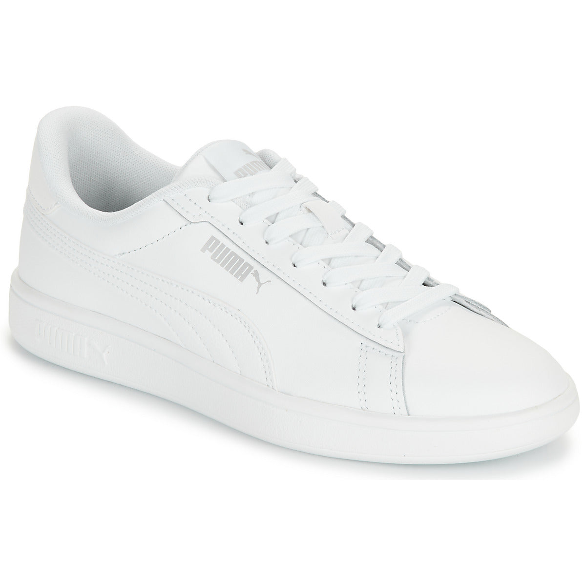 Scarpe bambini ragazzo Puma  SMASH 3.0 L JR  Bianco