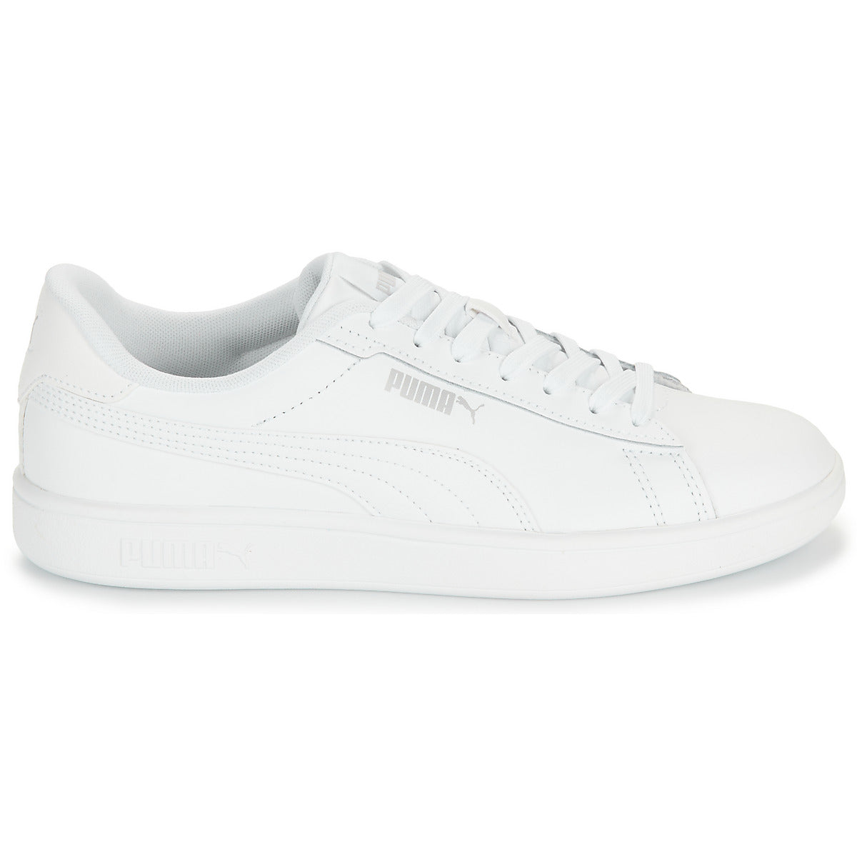 Scarpe bambini ragazza Puma  SMASH 3.0 L JR  Bianco