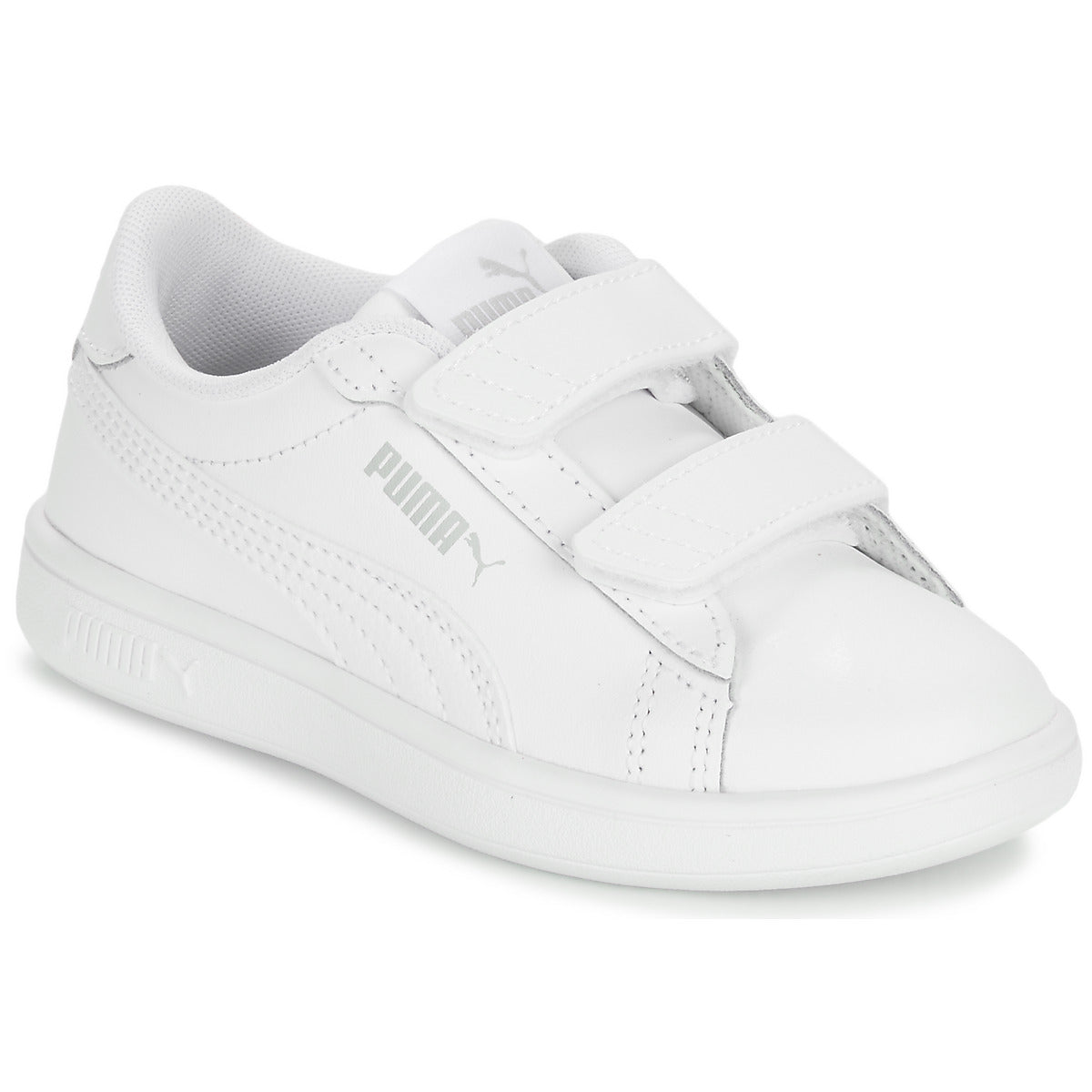 Scarpe bambini ragazza Puma  SMASH 3.0 L PS  Bianco