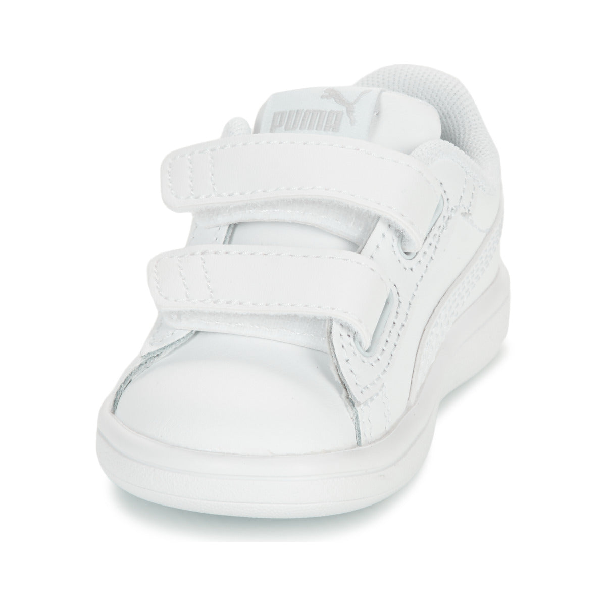 Scarpe bambini ragazzo Puma  SMASH 3.0 L INF  Bianco