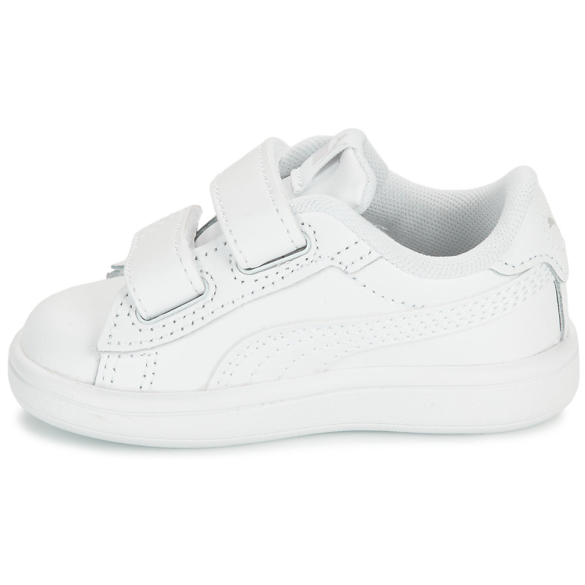 Scarpe bambini ragazzo Puma  SMASH 3.0 L INF  Bianco