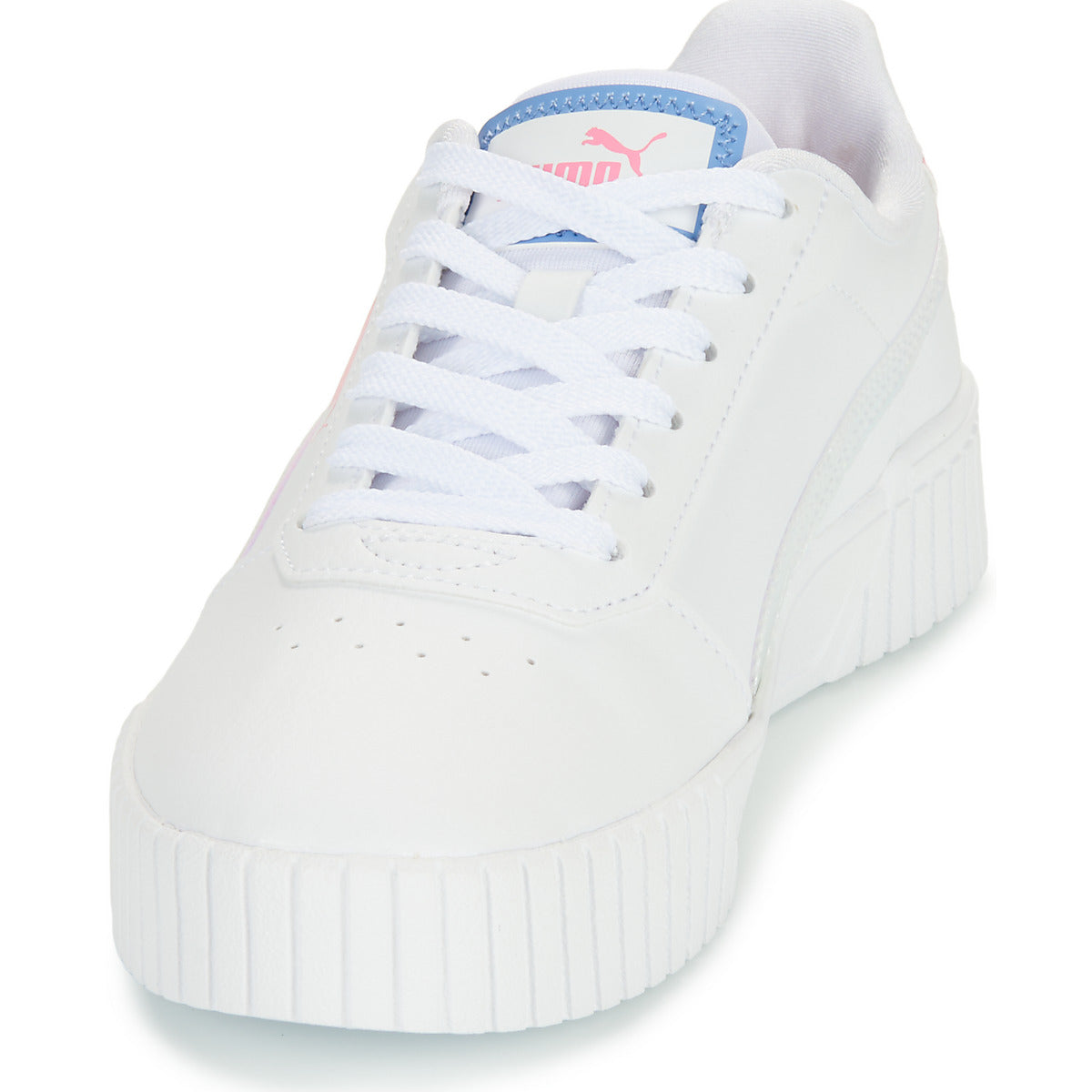 Scarpe bambini ragazza Puma  Carina 2.0 Jr  Bianco