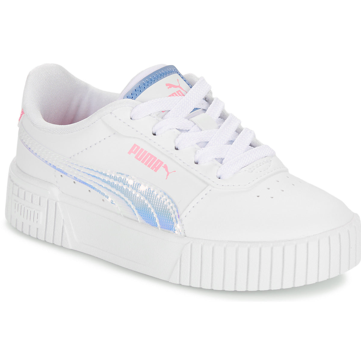 Scarpe bambini ragazza Puma  CARINA 2.0 PS  Bianco