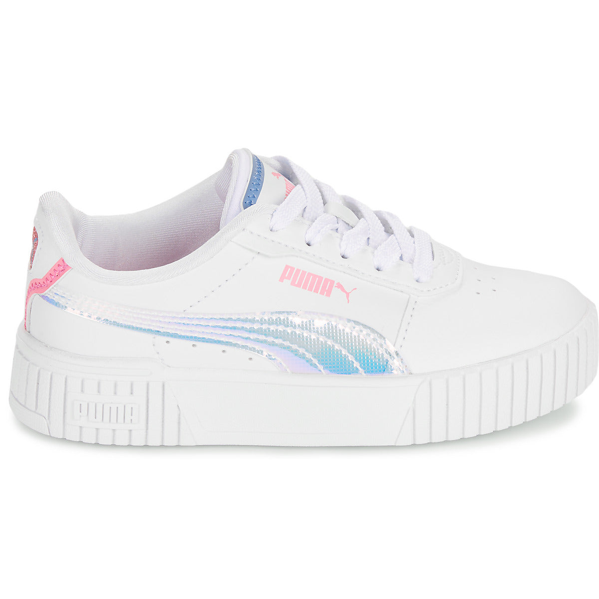 Scarpe bambini ragazza Puma  CARINA 2.0 PS  Bianco