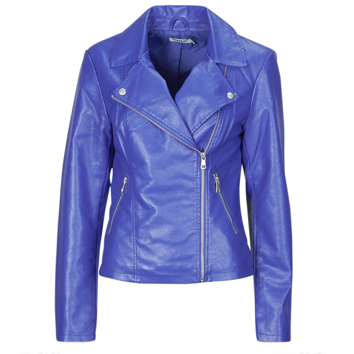 Giacca in pelle Donna Only  ONLNEWMELISA  Blu