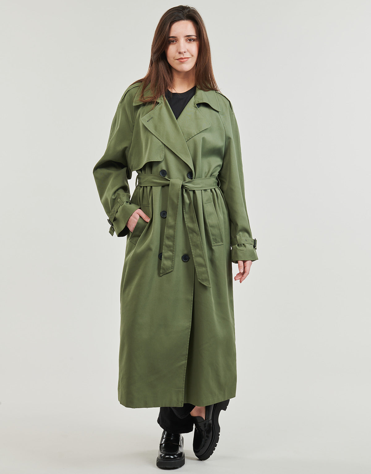 Trench Donna Only  ONLCHLOE  Kaki