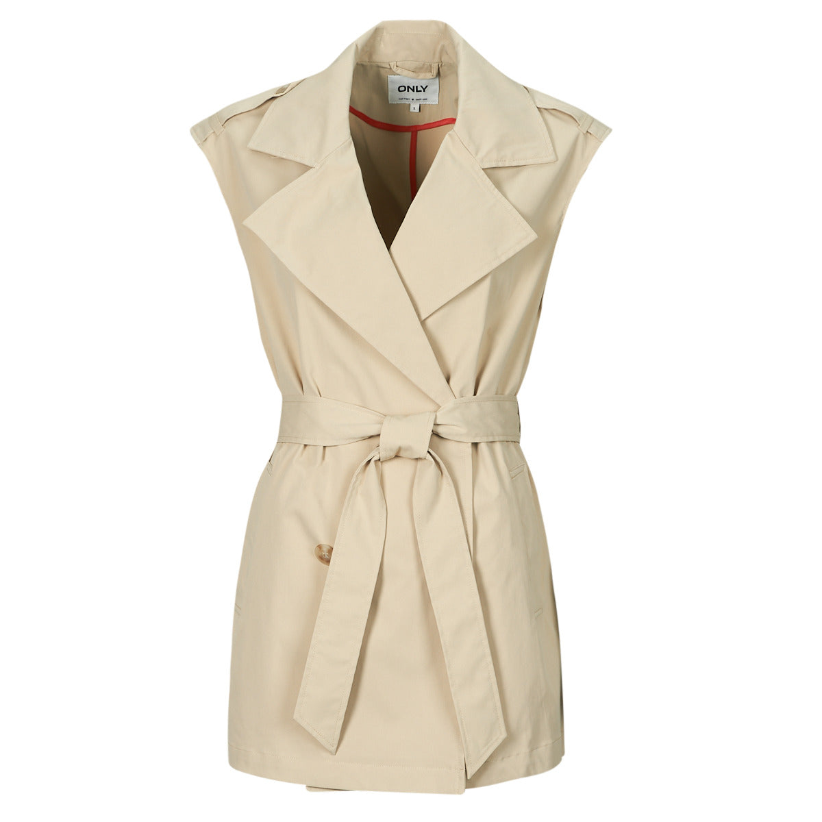 Trench Donna Only  ONLORCHID  Beige