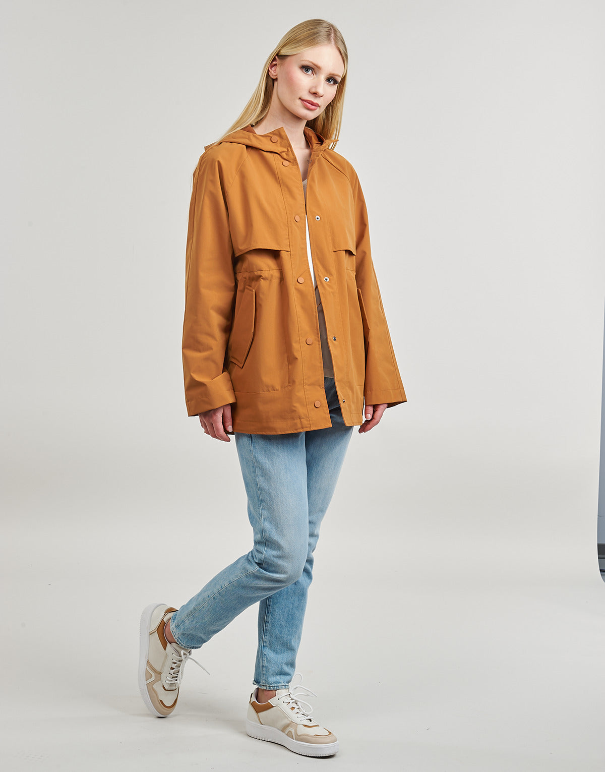 Parka Donna Only  ONLBLUE   Arancio