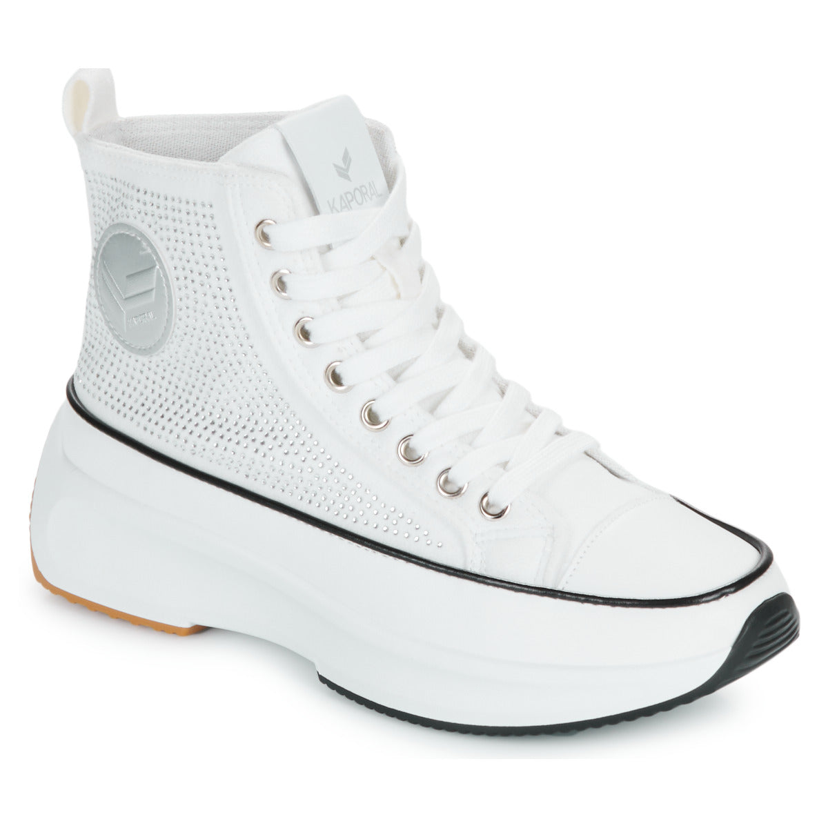 Sneakers alte Donna Kaporal  CHRISTA  Bianco