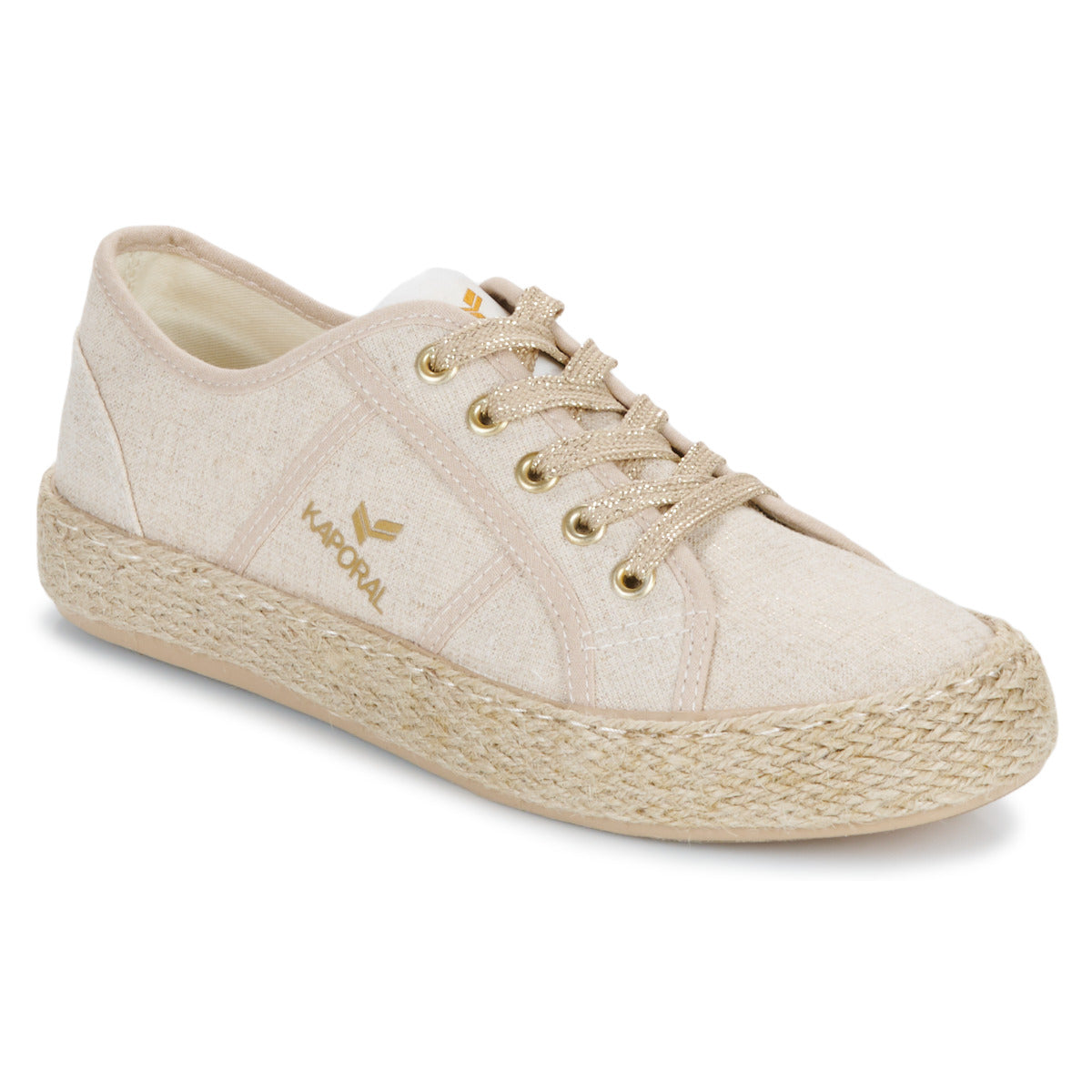 Sneakers basse Donna Kaporal  TORGATY  Beige