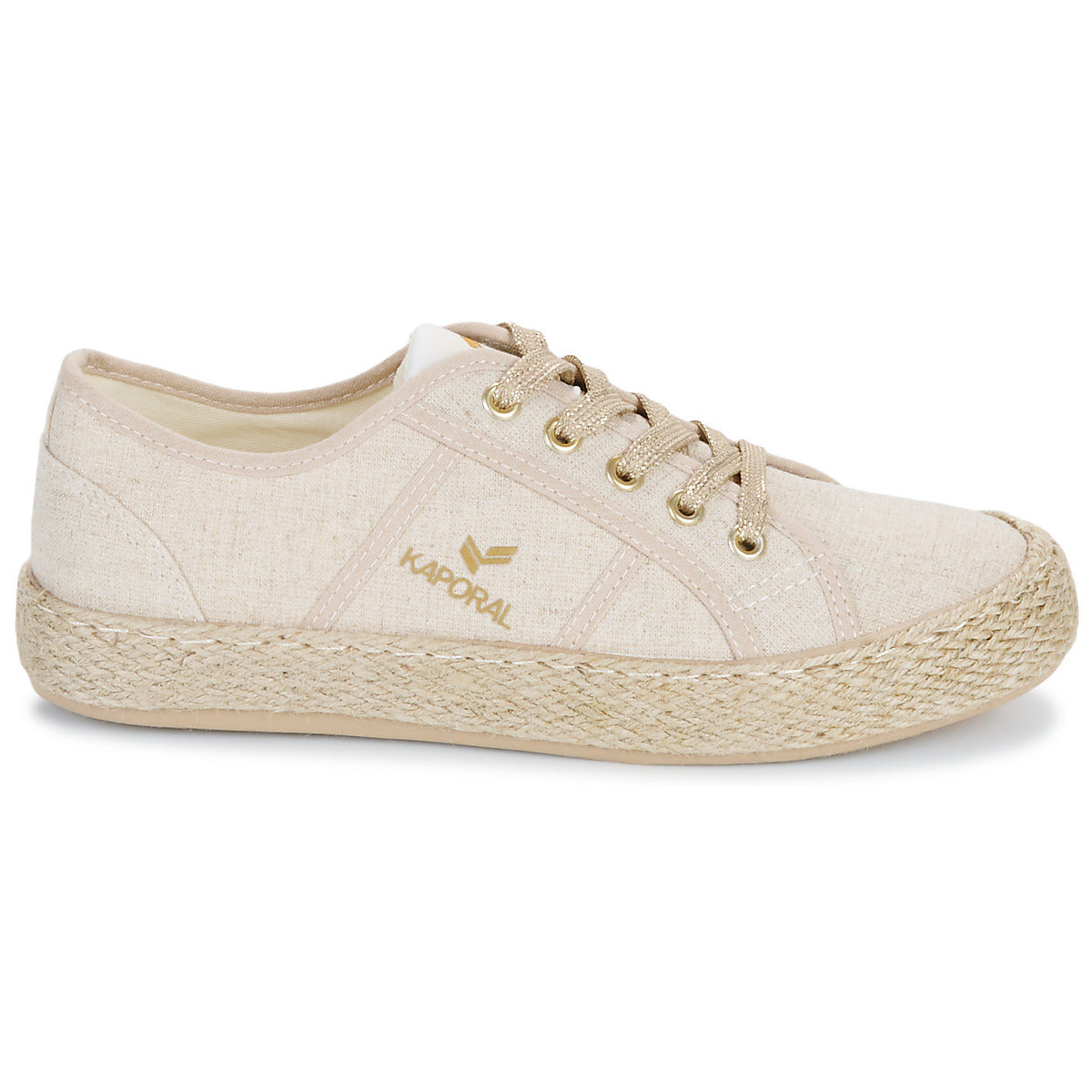 Sneakers basse Donna Kaporal  TORGATY  Beige