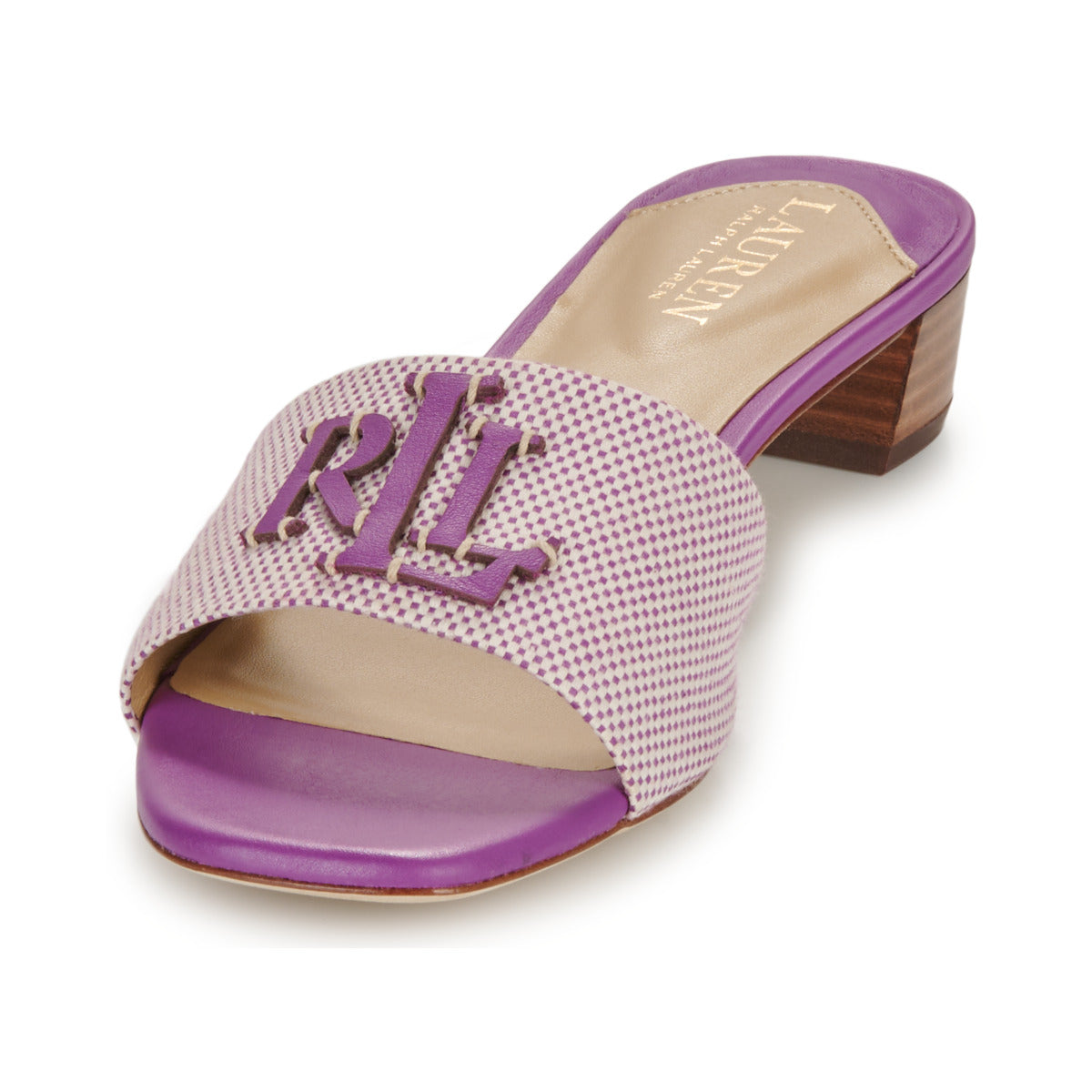 Scarpe Donna Lauren Ralph Lauren FAY LOGO-SANDALS-FLAT SANDAL Multicolore